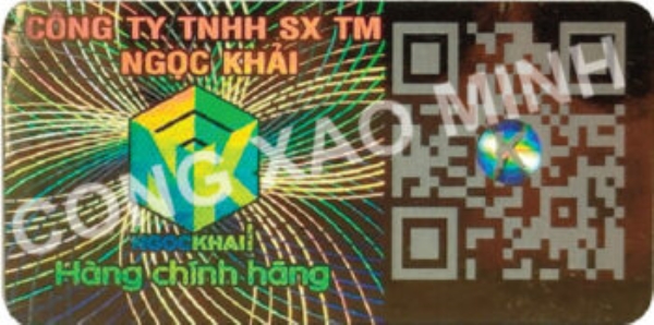 Tem chống giả in QR Code - số nhảy - Tem Chống Giả Công Xảo Minh - Công Ty TNHH MTV Phát Triển Công Nghệ In Công Xảo Minh
